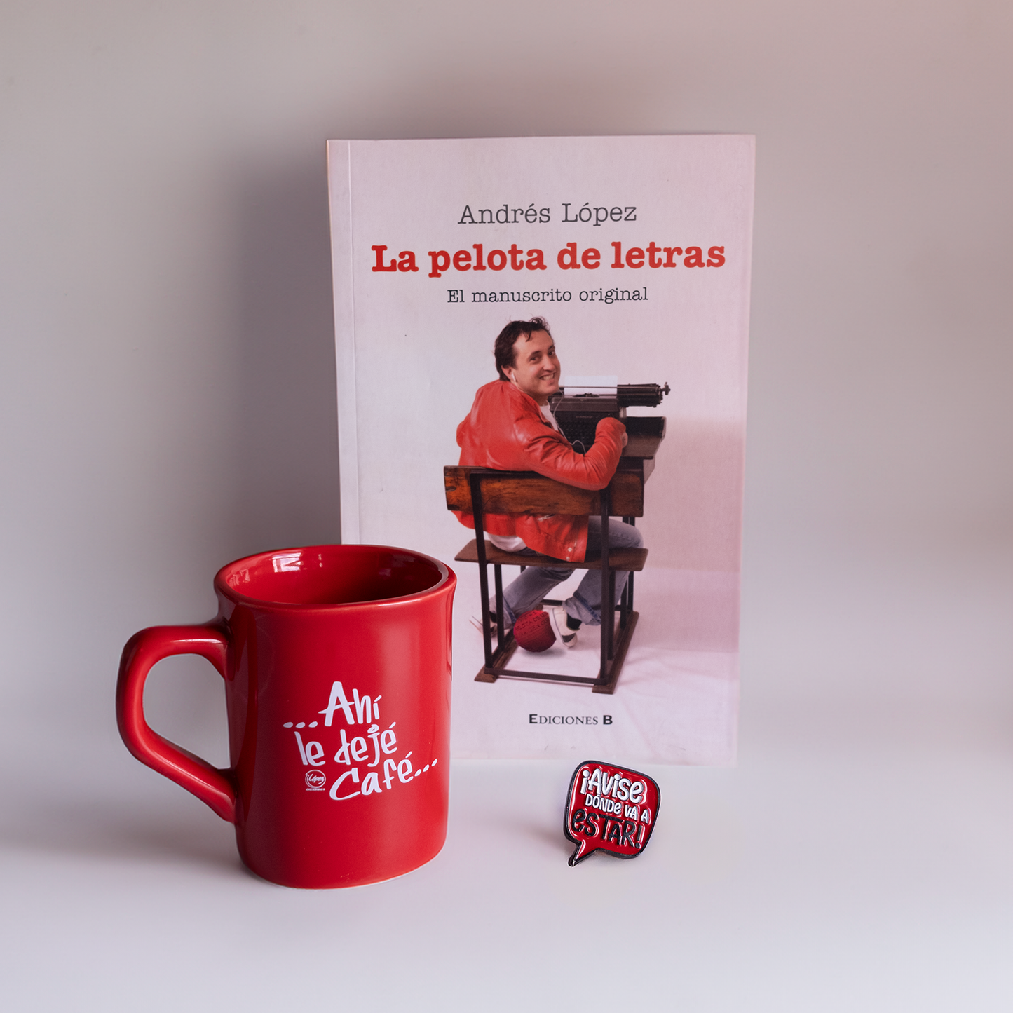 Combo Libro+Pin+Taza