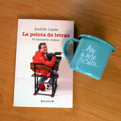 Combo Retro Literario: Taza + Manuscrito ☕📖